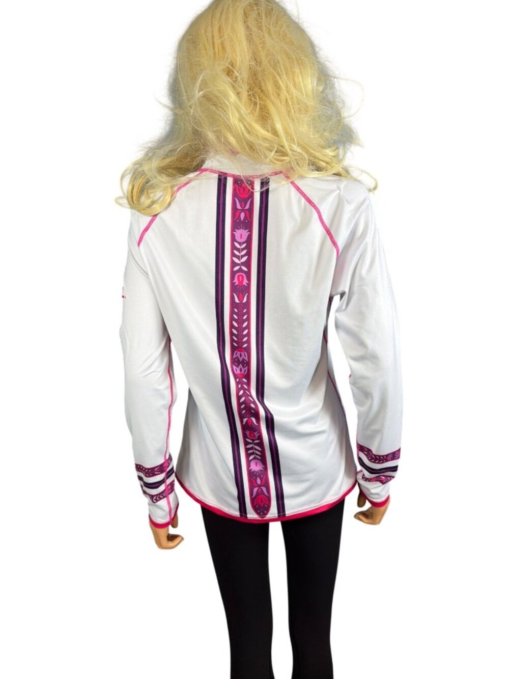 Custom VAIL Krimson Klover Upslope W's M Quarter Zip Mid-weight Base Layer Top - Picture 6 of 13